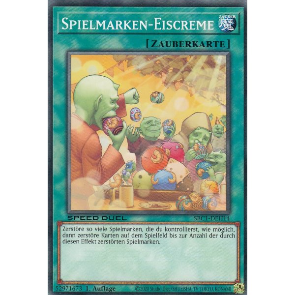 Spielmarken-Eiscreme SBC1-DEH14
