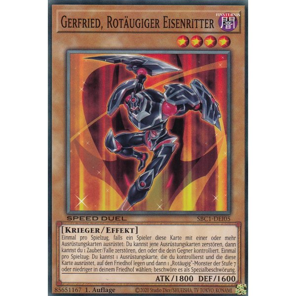 Gerfried, Rot&auml;ugiger Eisenritter SBC1-DEI05