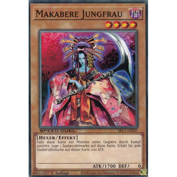 Makabere Jungfrau SBC1-DEI07