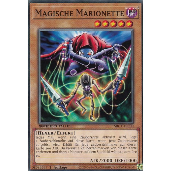 Magische Marionette SBC1-DEI08