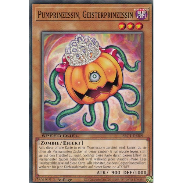 Pumprinzessin, Geisterprinzessin SBC1-DEI09