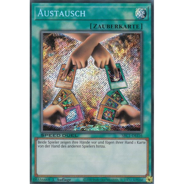 Austausch (Secret Rare) SBC1-DEI16-Secret-Rare
