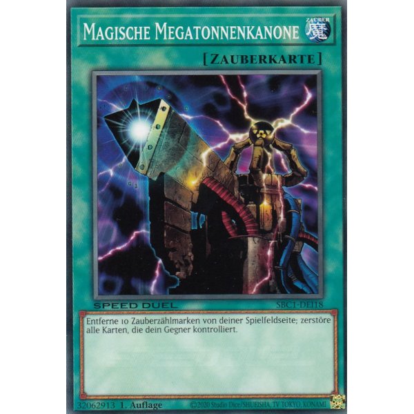 Magische Megatonnenkanone SBC1-DEI18