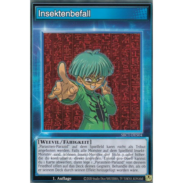 Insektenbefall SBC1-DES04