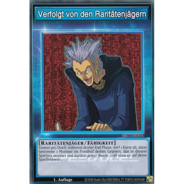 Verfolgt von den Rarit&auml;tenj&auml;gern SBC1-DES06