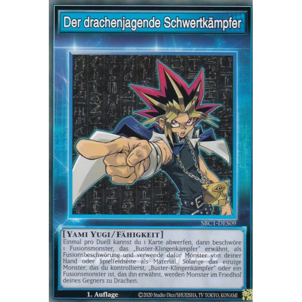 Der drachenjagende Schwertk&auml;mpfer SBC1-DES09