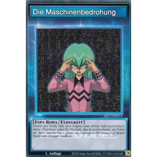Die Maschinenbedrohung SBC1-DES13