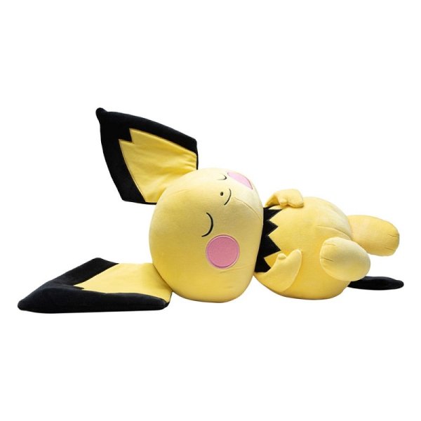 Pichu (schlafend) Pl&uuml;schfigur ca. 45 cm - Pokemon Kuscheltier