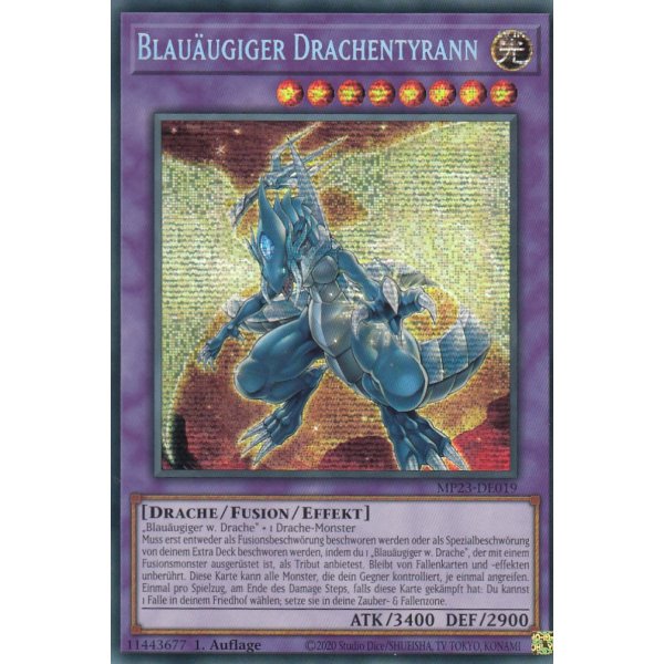 Blau&auml;ugiger Drachentyrann MP23-DE019