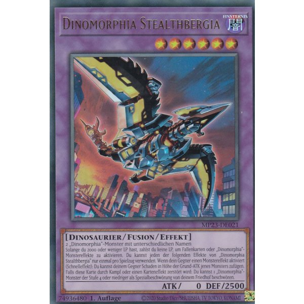Dinomorphia Stealthbergia MP23-DE021