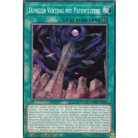 Dunkler Vertrag mit Patentlizenz MP23-DE030