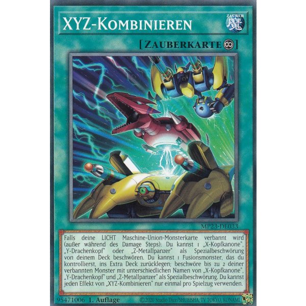 XYZ-Kombinieren MP23-DE033