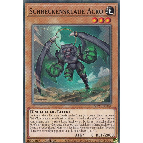 Schreckensklaue Acro MP23-DE067