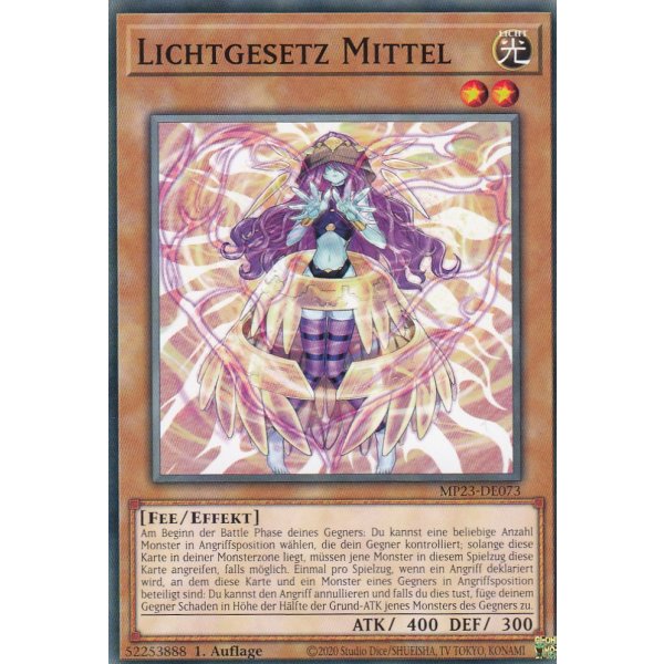 Lichtgesetz Mittel MP23-DE073