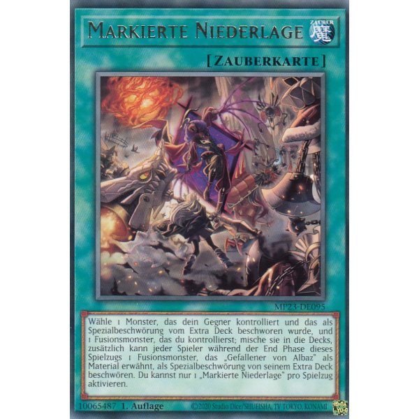 Markierte Niederlage MP23-DE095