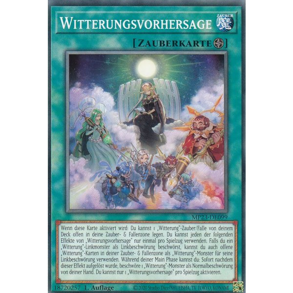 Witterungsvorhersage MP23-DE099