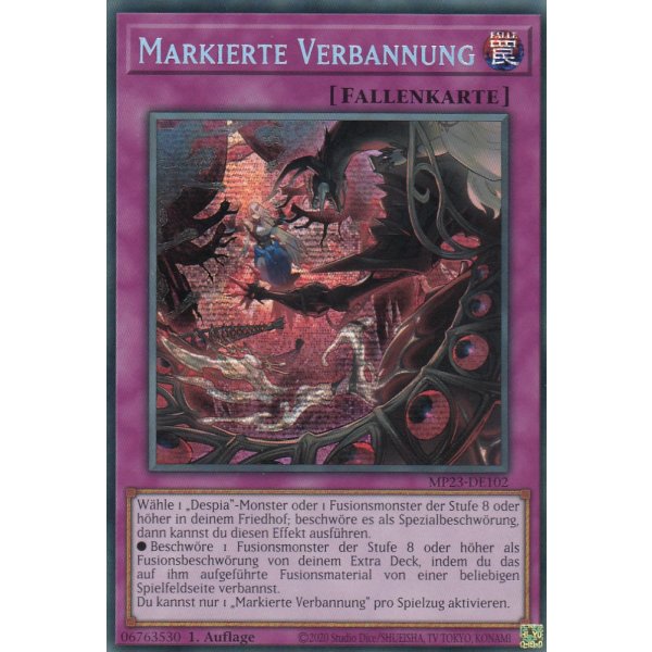 Markierte Verbannung MP23-DE102