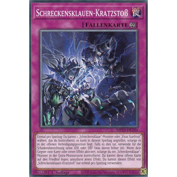 Schreckensklauen-Kratzsto&szlig; MP23-DE104