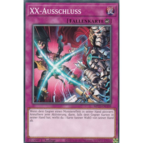 XX-Ausschluss MP23-DE109
