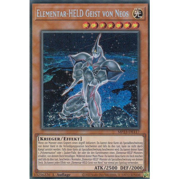 Elementar-HELD Geist von Neos MP23-DE117