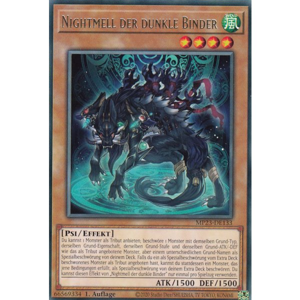 Nightmell der dunkle Binder MP23-DE133