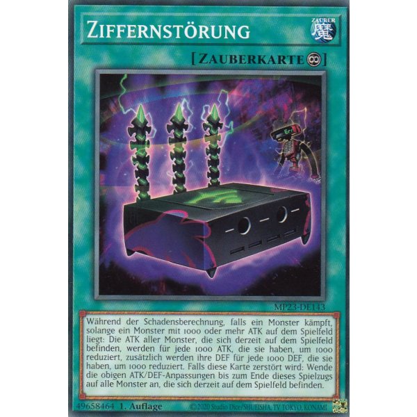 Ziffernst&ouml;rung MP23-DE143