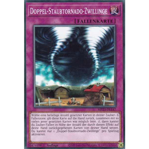 Doppel-Staubtornado-Zwillinge MP23-DE147