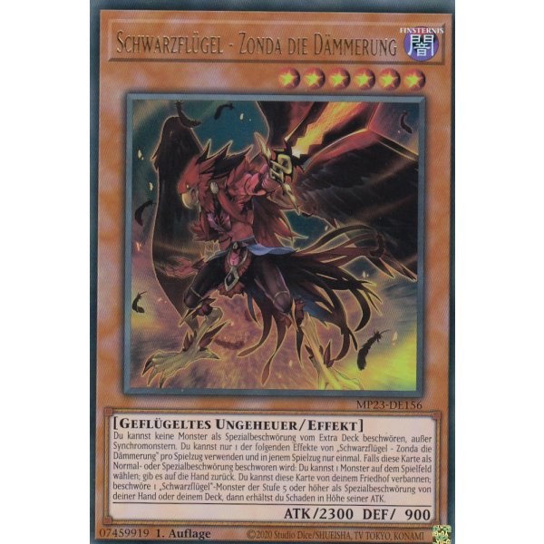 Schwarzfl&uuml;gel - Zonda die D&auml;mmerung MP23-DE156