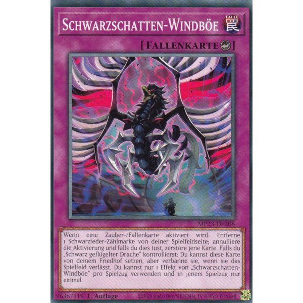 Schwarzschatten-Windb&ouml;e MP23-DE208