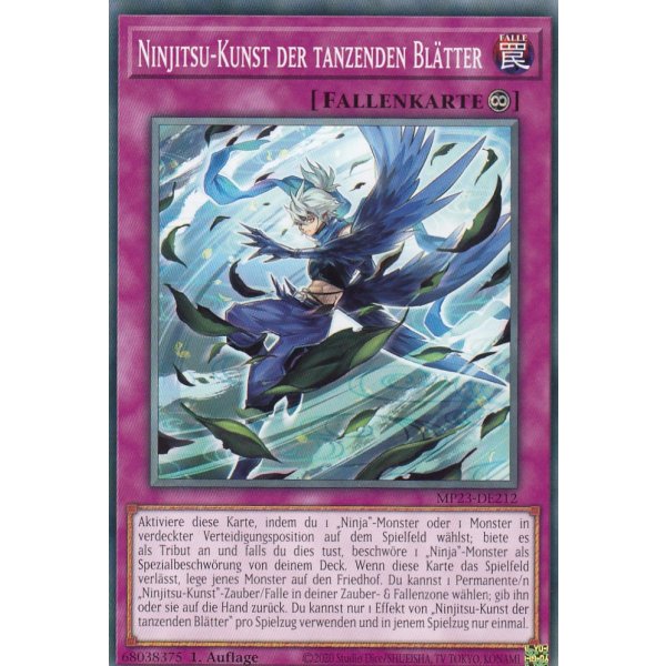 Ninjitsu-Kunst der tanzenden Bl&auml;tter MP23-DE212