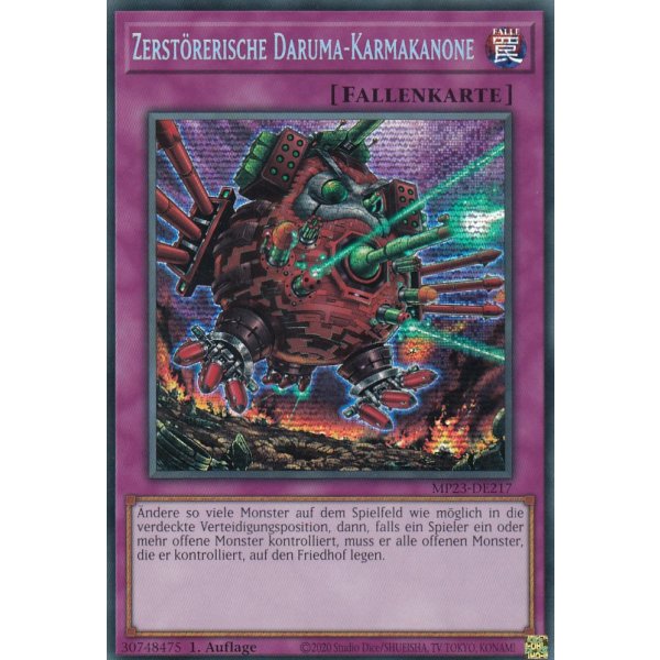 Zerst&ouml;rerische Daruma-Karmakanone MP23-DE217