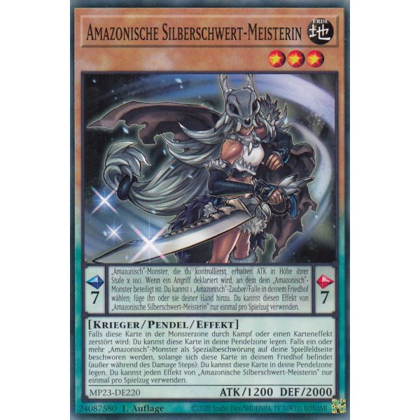 Amazonische Silberschwert-Meisterin MP23-DE220