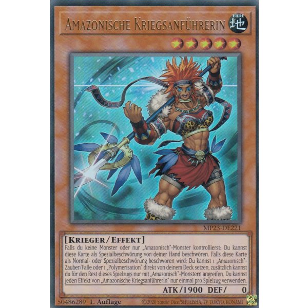 Amazonische Kriegsanf&uuml;hrerin MP23-DE221