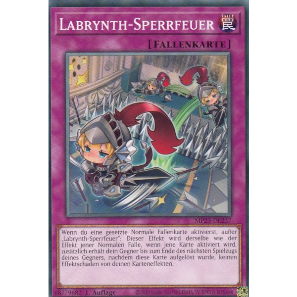 Labrynth-Sperrfeuer MP23-DE237