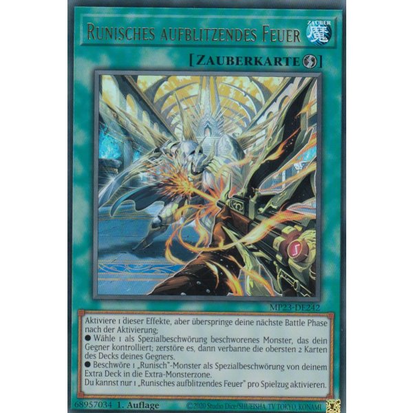 Runisches aufblitzendes Feuer MP23-DE242