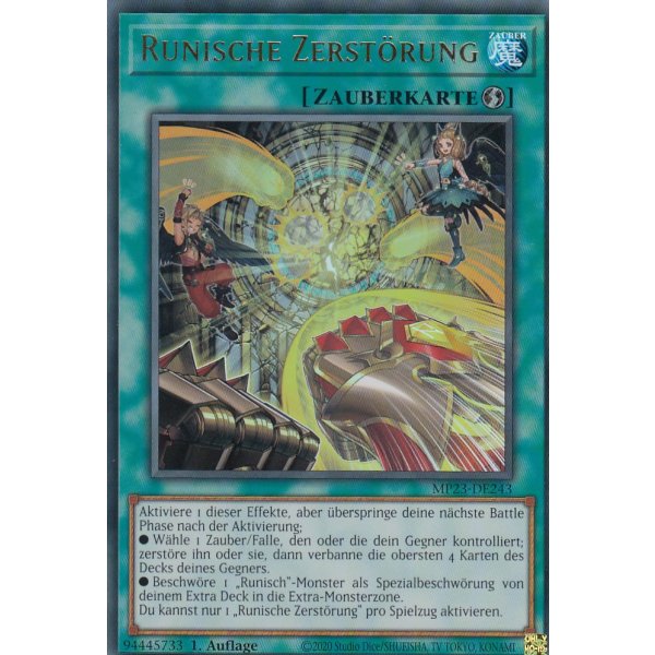 Runische Zerst&ouml;rung MP23-DE243