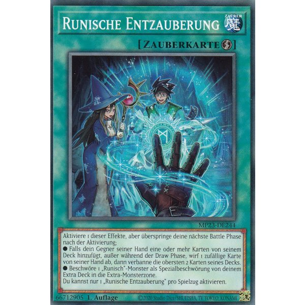 Runische Entzauberung MP23-DE244
