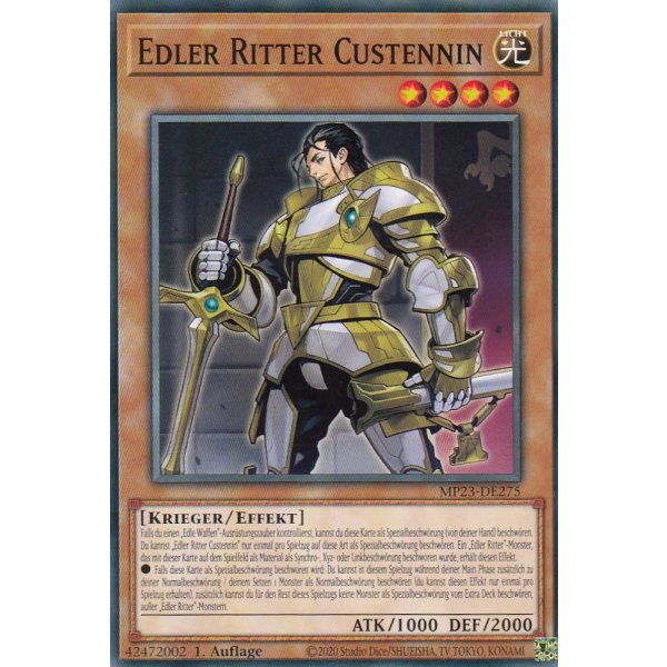Edler Ritter Custennin MP23-DE275