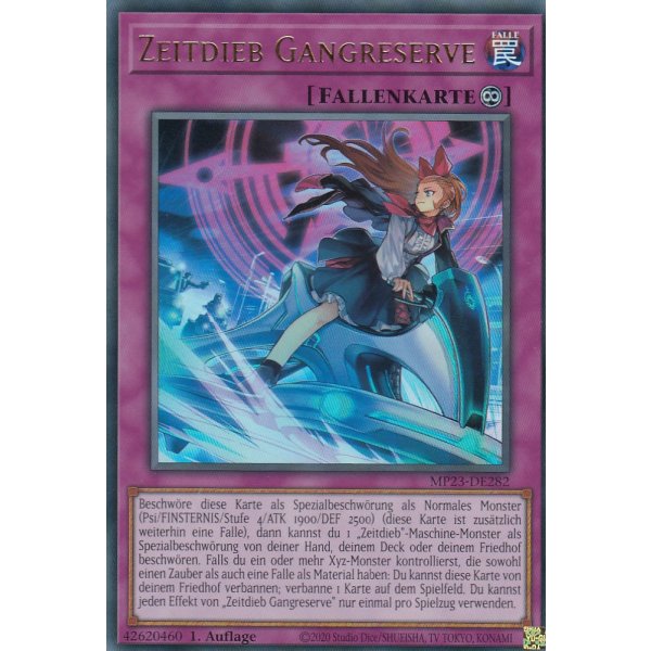 Zeitdieb Gangreserve MP23-DE282