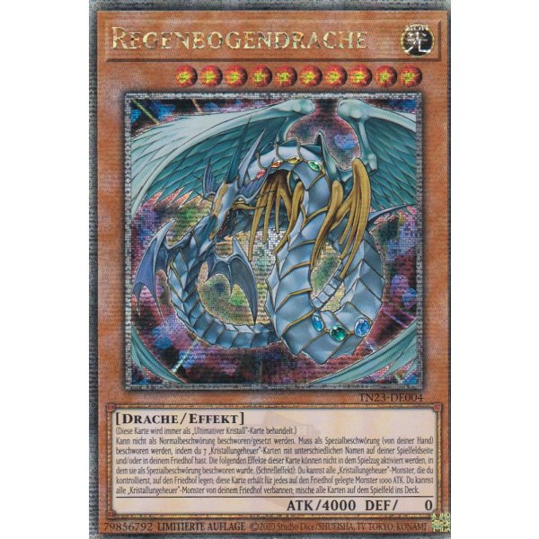 Regenbogendrache (Quarter Century Secret Rare) TN23-DE004-Quarter Century Secret-Rare