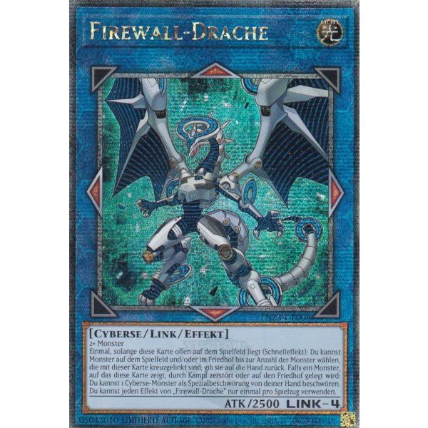 Firewall-Drache (Quarter Century Secret Rare) TN23-DE008-Quarter Century Secret-Rare