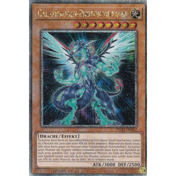 Galaxieaugen-Photonendrache (Quarter Century Secret Rare) TN23-DE012-Quarter Century Secret-Rare