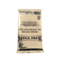 Mega Tin Pack 2023 Booster (25th Anniversary Tin: Dueling Heroes) - deutsch