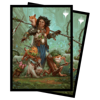 Magic Wilds of Eldraine Sleeves - Ellivere of the Wild Court (100 Hüllen) von Ultra Pro