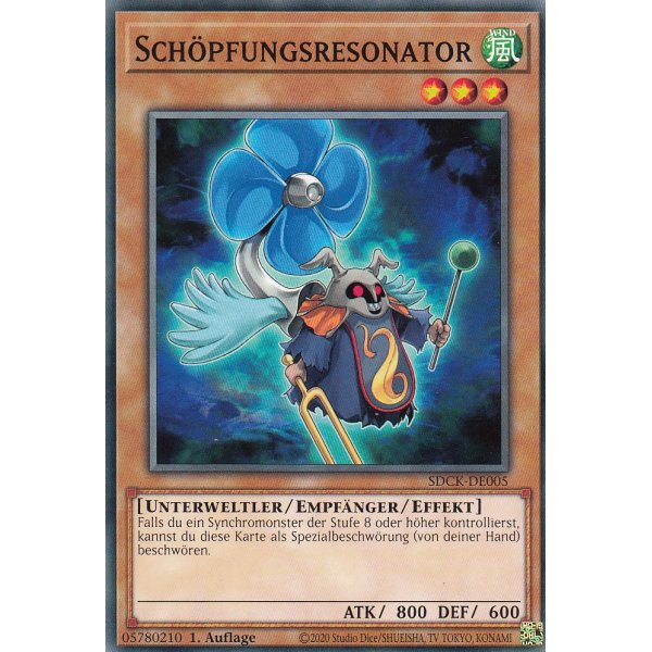 Sch&ouml;pfungsresonator SDCK-DE005