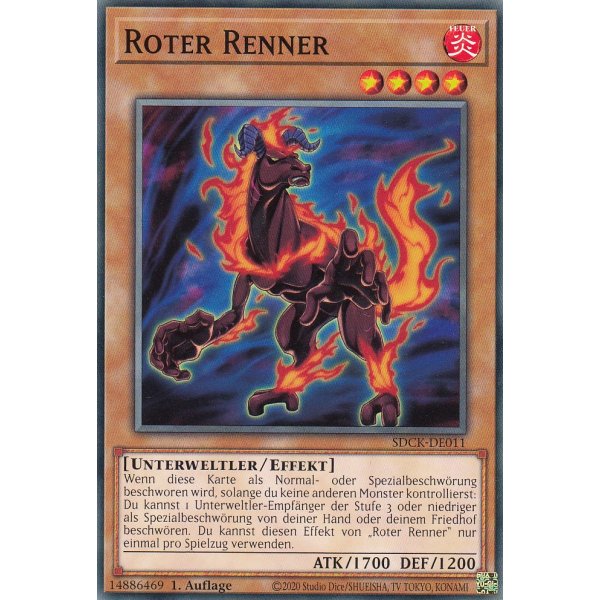 Roter Renner SDCK-DE011