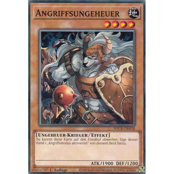 Angriffsungeheuer SDCK-DE018