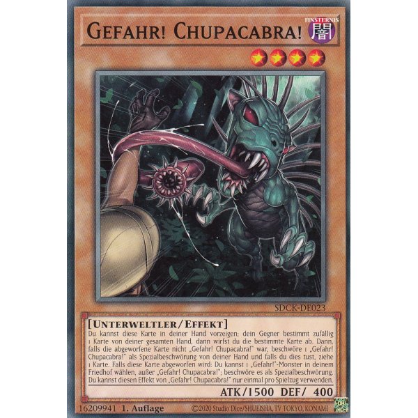 Gefahr! Chupacabra! SDCK-DE023