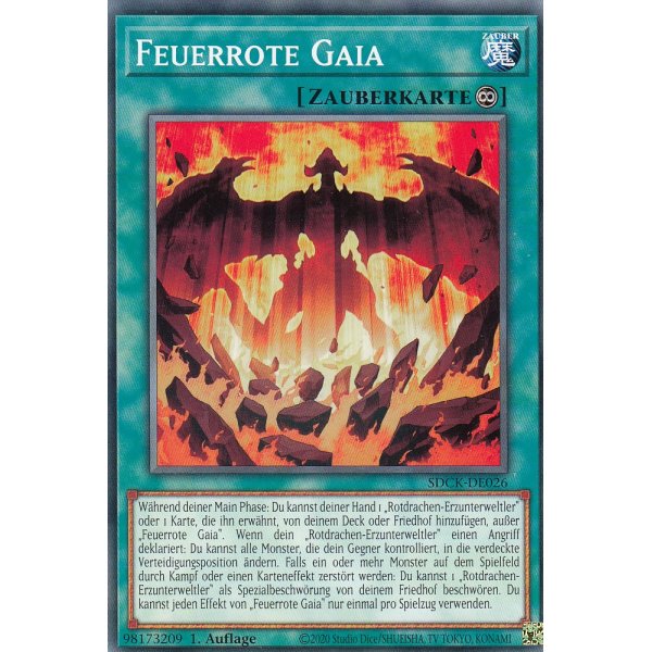 Feuerrote Gaia SDCK-DE026