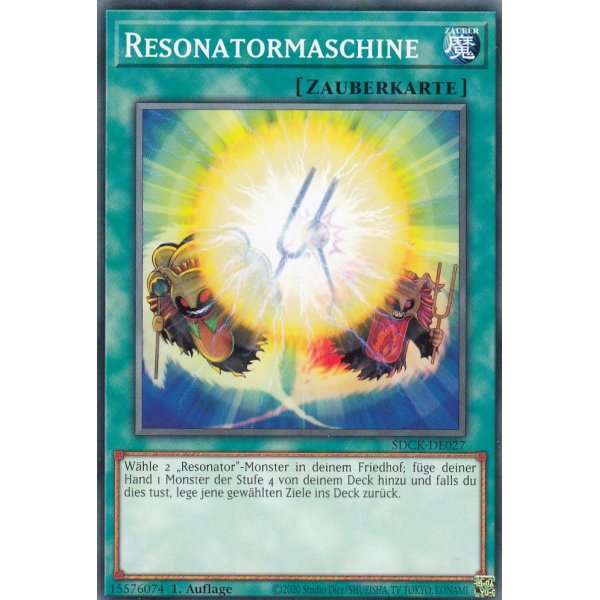 Resonatormaschine SDCK-DE027